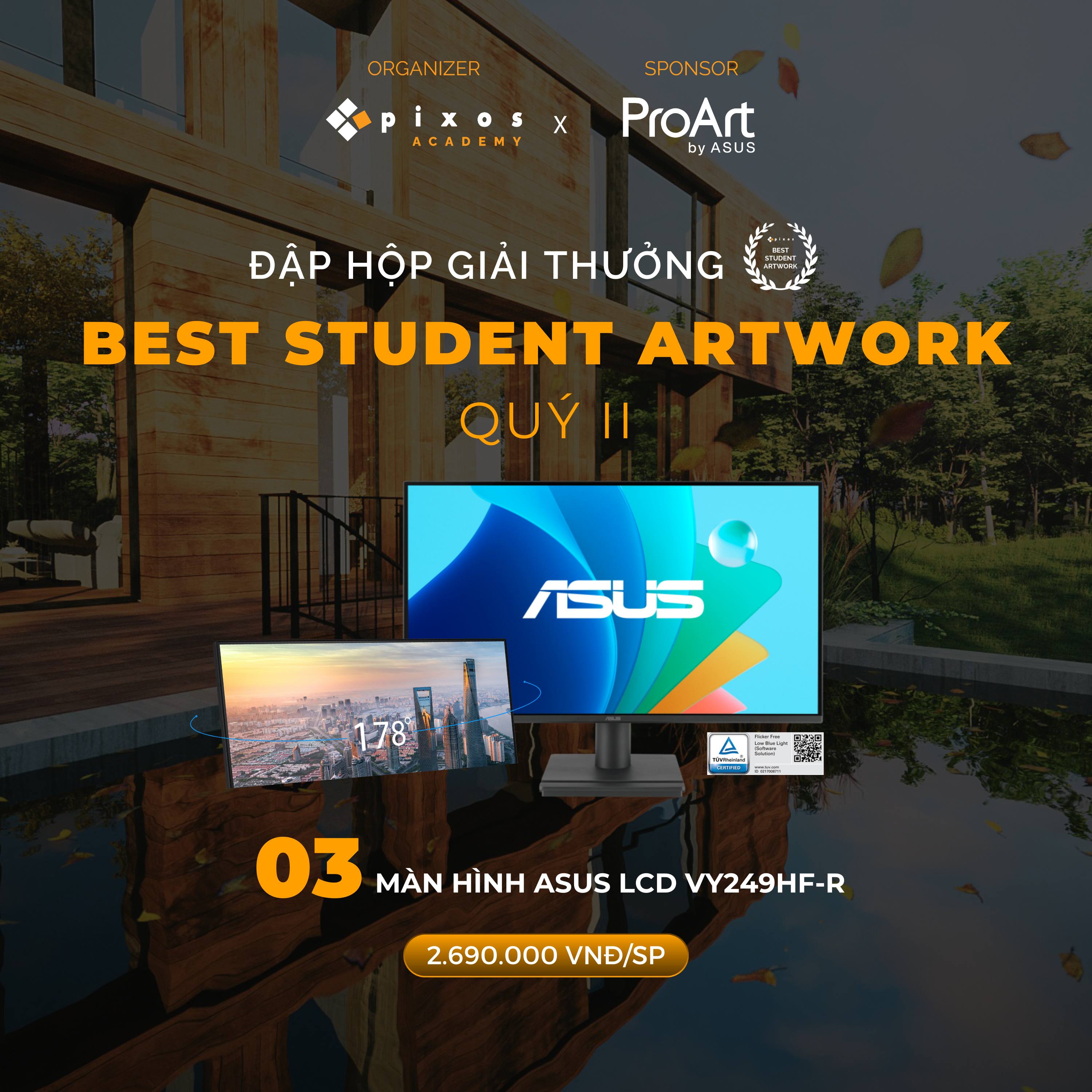 4pixos Academy • Trung tâm đào tạo Diễn họa Kiến trúc Quốc tế