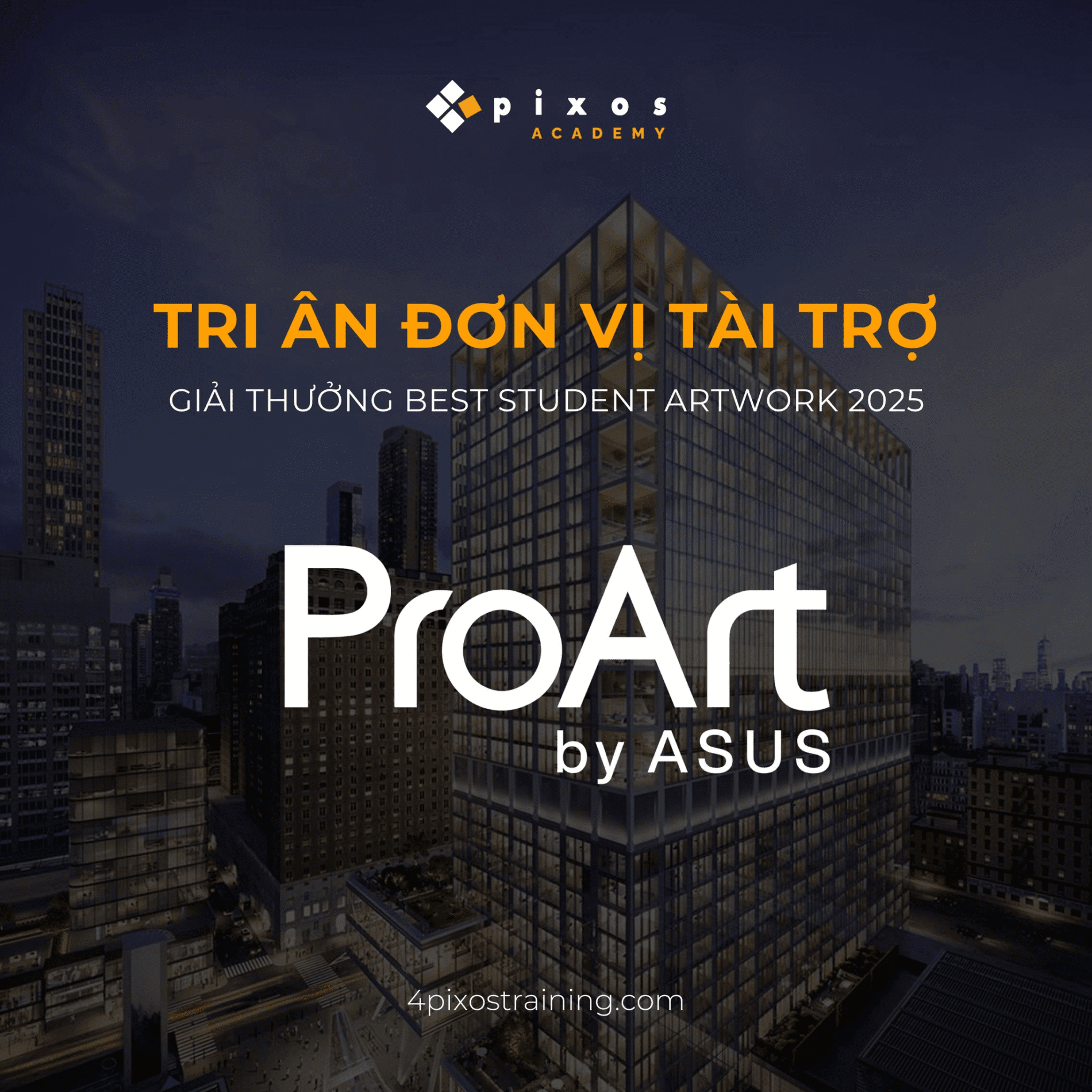 4pixos Academy • Trung tâm đào tạo Diễn họa Kiến trúc Quốc tế