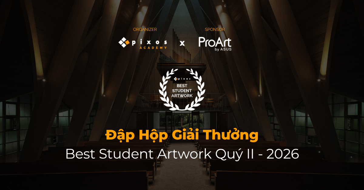 4pixos Academy • Trung tâm đào tạo Diễn họa Kiến trúc Quốc tế