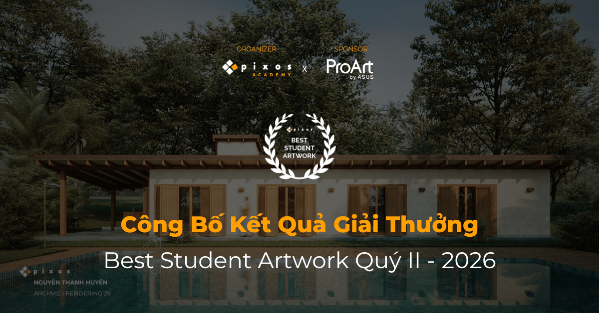4pixos Academy • Trung tâm đào tạo Diễn họa Kiến trúc Quốc tế