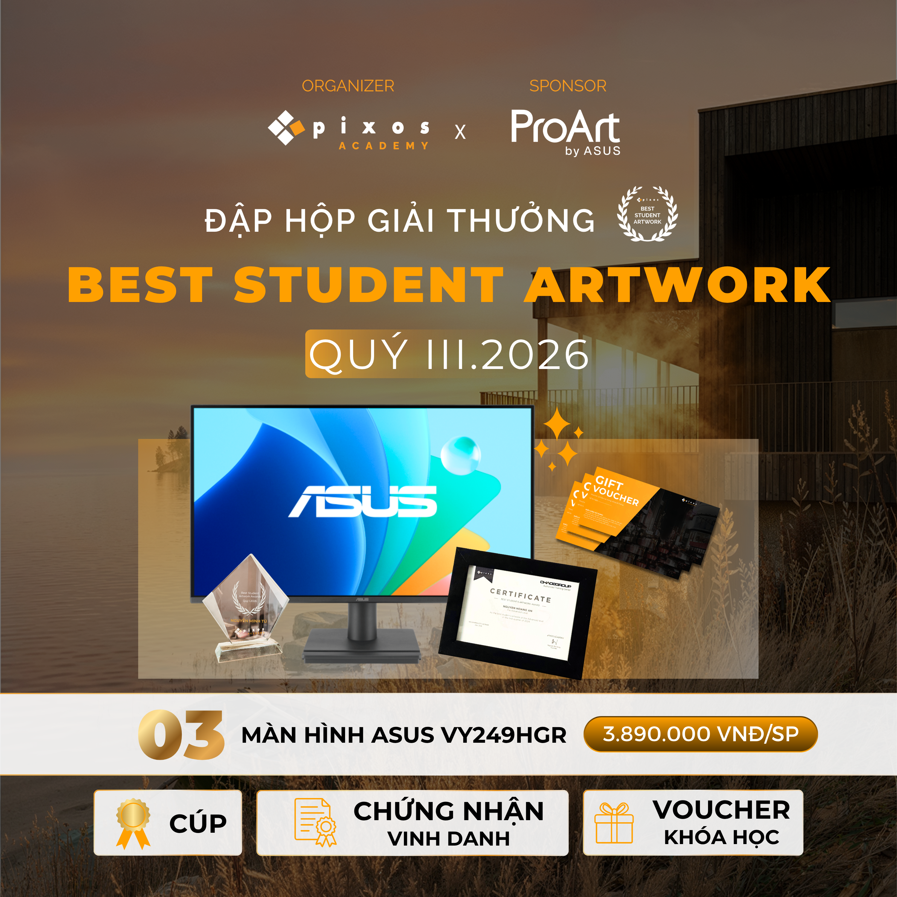 4pixos Academy • Trung tâm đào tạo Diễn họa Kiến trúc Quốc tế