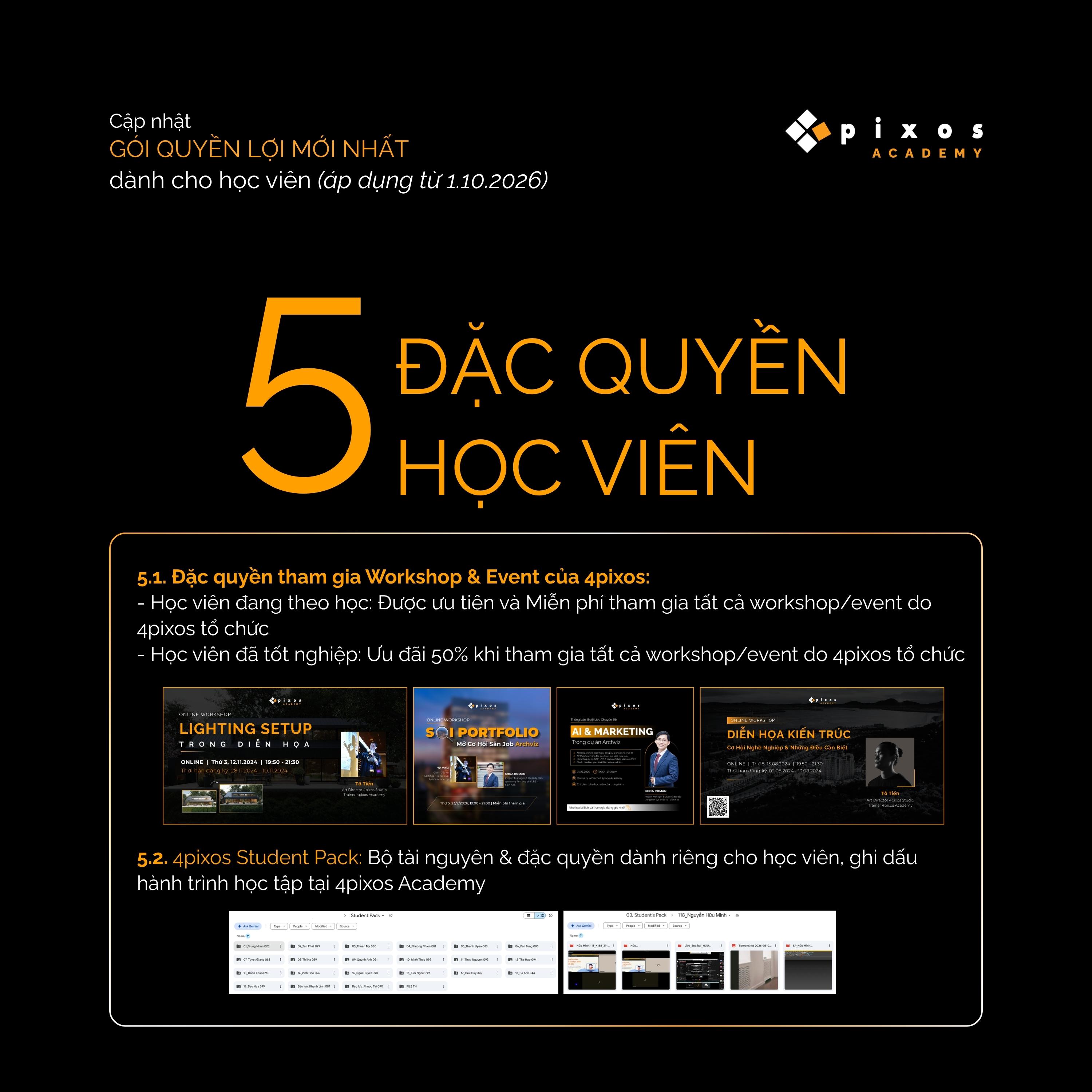 4pixos Academy • Trung tâm đào tạo Diễn họa Kiến trúc Quốc tế